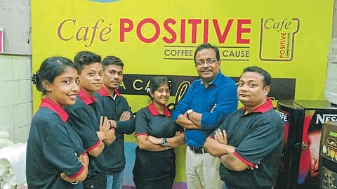 HIV positive people run positive cafes Kolkata