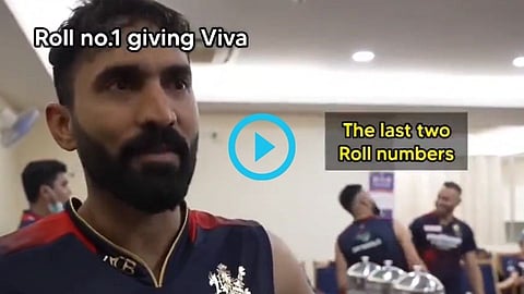 Dinesh Karthik Virat Kohli RCB Fan Trolled