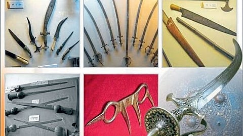 first time in Patura grand display of Shiva weapons akola