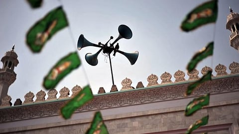 loudspeakers on masjid