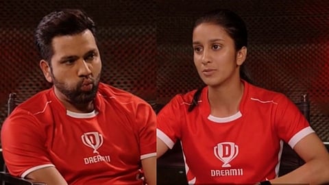 Rohit Sharma And Jemimah Rodrigues