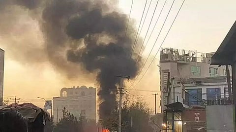 Blast in Afghanistan