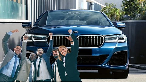 Company Gifted BMW Car to Employees