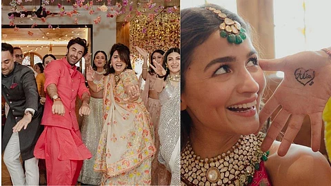 Ranbir Alia Mehendi Photo