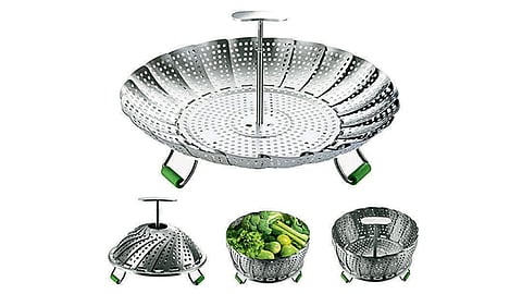 foldable steamer