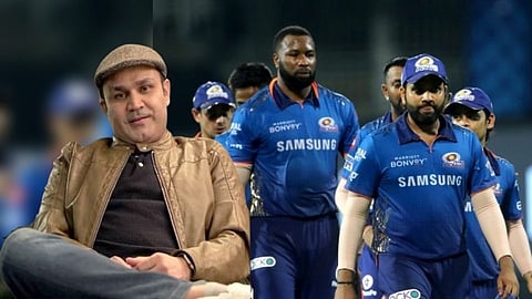 IPL 2022 Virender Sehwag vada pav tweet Rohit Sharma Mumbai Indians fans