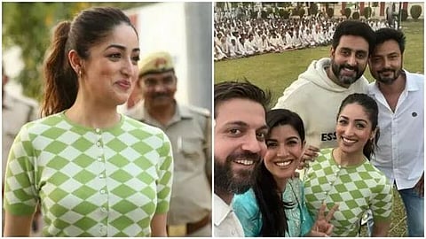 Pictures from the day Yami Gautam and the team of Dasvi held a screening of the film for the inmates of Agra Central jail.