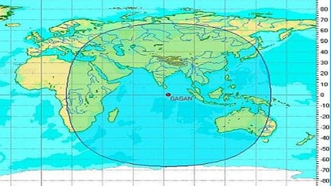 GPS Gagan satellite navigation 