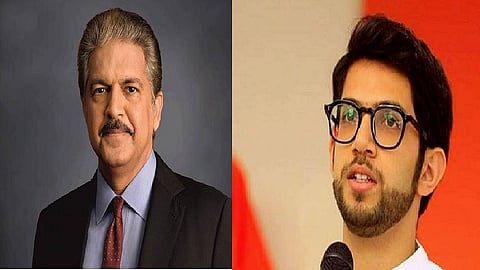 Anand Mahindra And Aaditya Thackeray