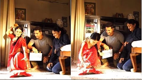 Akshay Kumar starts shooting for 'Soorarai Pottru' Hindi remake