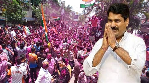 Photo l 'मविआ'ची सरशी; सतेज पाटील ठरले किंगमेकर