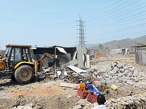 Construction demolish