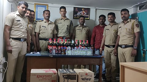 IPS Tegbir Singh Sandhu action on illegal traders Sinhagad area liquor and gutkha confiscated pune