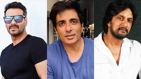 sonu sood on ajay - sudeep twit war
