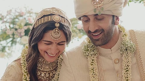 Ranbir alia First photo from wedding