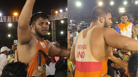 Wrestler Prithviraj Patil)