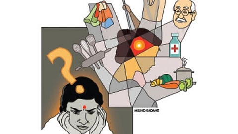 Rasika Agashe writes The housewife women In her mind