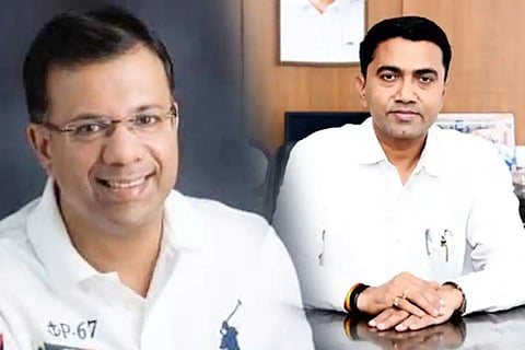 Pramod Sawant and Vishwajit Rane