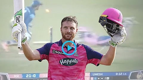 VIDEO : बटलर-पडिक्कलचे 'भाग मिल्खा भाग'; पळून मिळवला चौकार