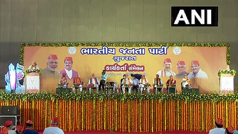 BJP Karyakarta Sammelan In Gujarat