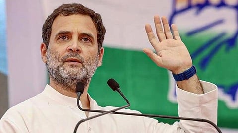 Congress leader Rahul Gandhi