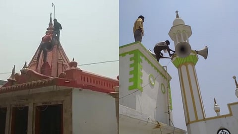 6031 loudspeakers removed from religious sites in utter Pradesh