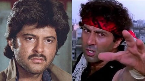When Sunny deol lost his patience and strangled Anil kapoor during the shooting of Ram Avtar