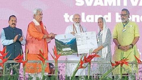 Jammu and Kashmir example democracy Despite special status deprived people got rights Prime Minister Narendra Modi