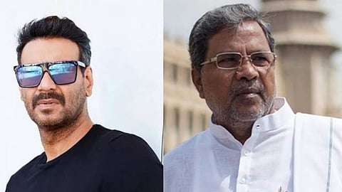 siddaramayyah answered ajay devgan  