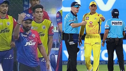 Rishabh Pant MS Dhoni No Ball Controversy