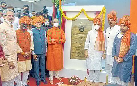 maha vikas aghadi government Do not hate and attack language Uddhav Thackeray Marathi Bhasha Bhavan