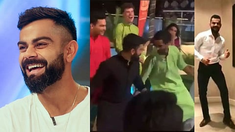 Virat Kohli dance video viral on social media