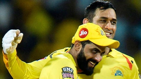 MS Dhoni And Ravindra Jadeja