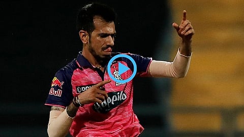 Yuzvendra Chahal Take Revenged of RCB Wife Dhanashri Celebrate