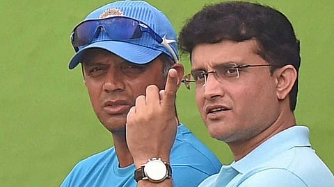 Sourav Ganguly Rahul Dravid