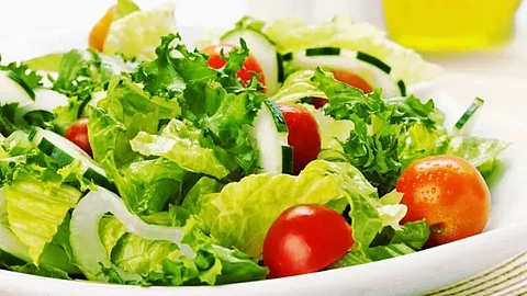 Green Salad In Summer
