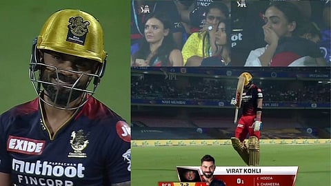 virat kohli golden duck twitter reaction memes fans rcb vs LSG sports news ipl 2022