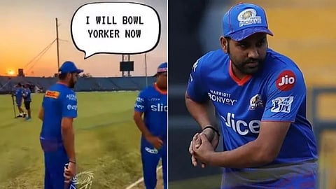 mumbai indians support staff trolled rohit sharma