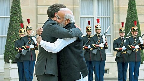 India and France agreed to implement kalpak project narendra modi and Emmanuel Macron
