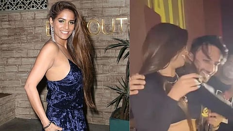 Tv Actress Poonam Pandey Party Dance