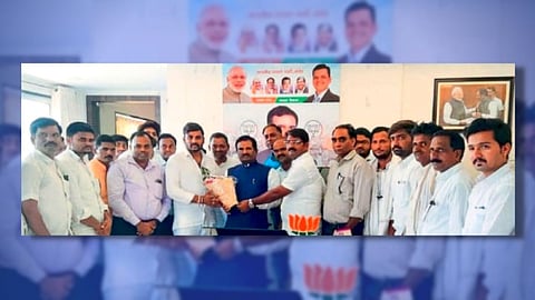 Nanded gram shopping center Follow up MP Chikhlikar assurance