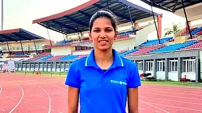 Indian athletics Jyothi yarraji won the gold medal