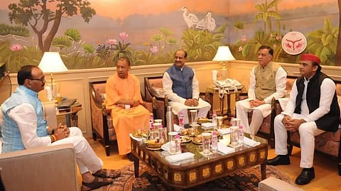 Yogi Adityanath and Akhilesh Yadav