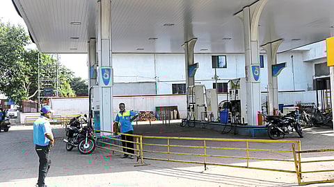 Closed Petrol Pump