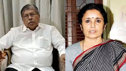 ncp vidya chavan demand apology from bjp chandrakant patil over statement on supriya sule