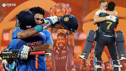 गुजरातच्या विजयावर 2011 च्या वर्ल्डकप फायलनची छाप