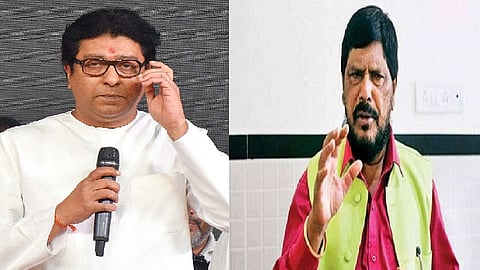 Raj Thackeray And Ramdas Athawale