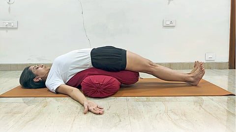 setu bandha sarvangasana
