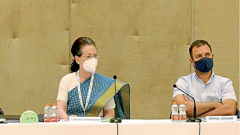 Sonia Gandhi and Rahul Gandhi