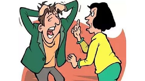 husband harassed by wife